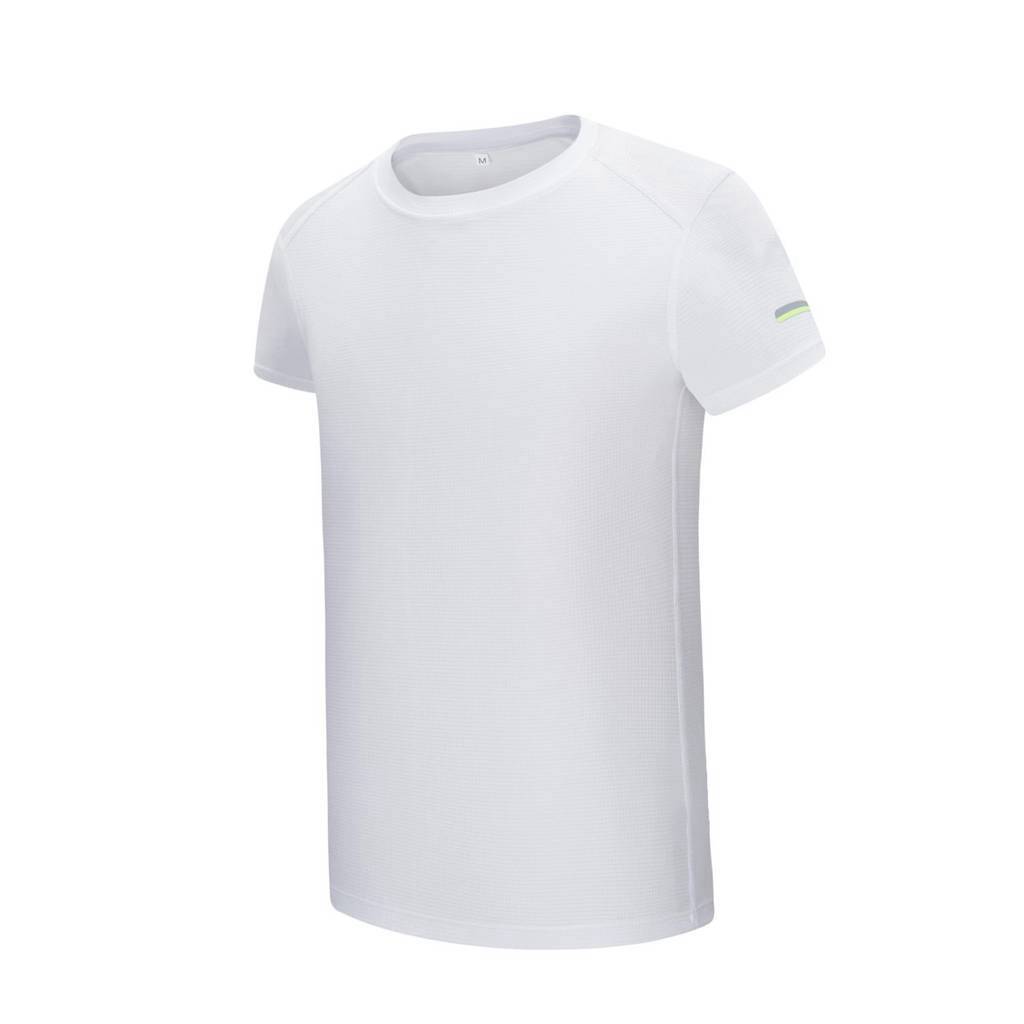 男士運動系列-簡約時尚圓領(lǐng)T恤（白色）