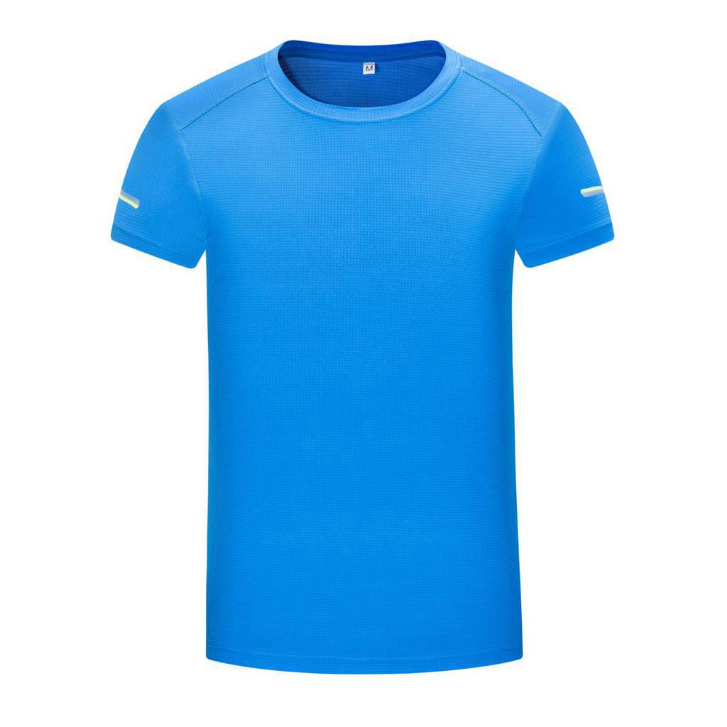 男士運(yùn)動(dòng)系列-簡(jiǎn)約時(shí)尚圓領(lǐng)T恤（湖藍(lán)色）