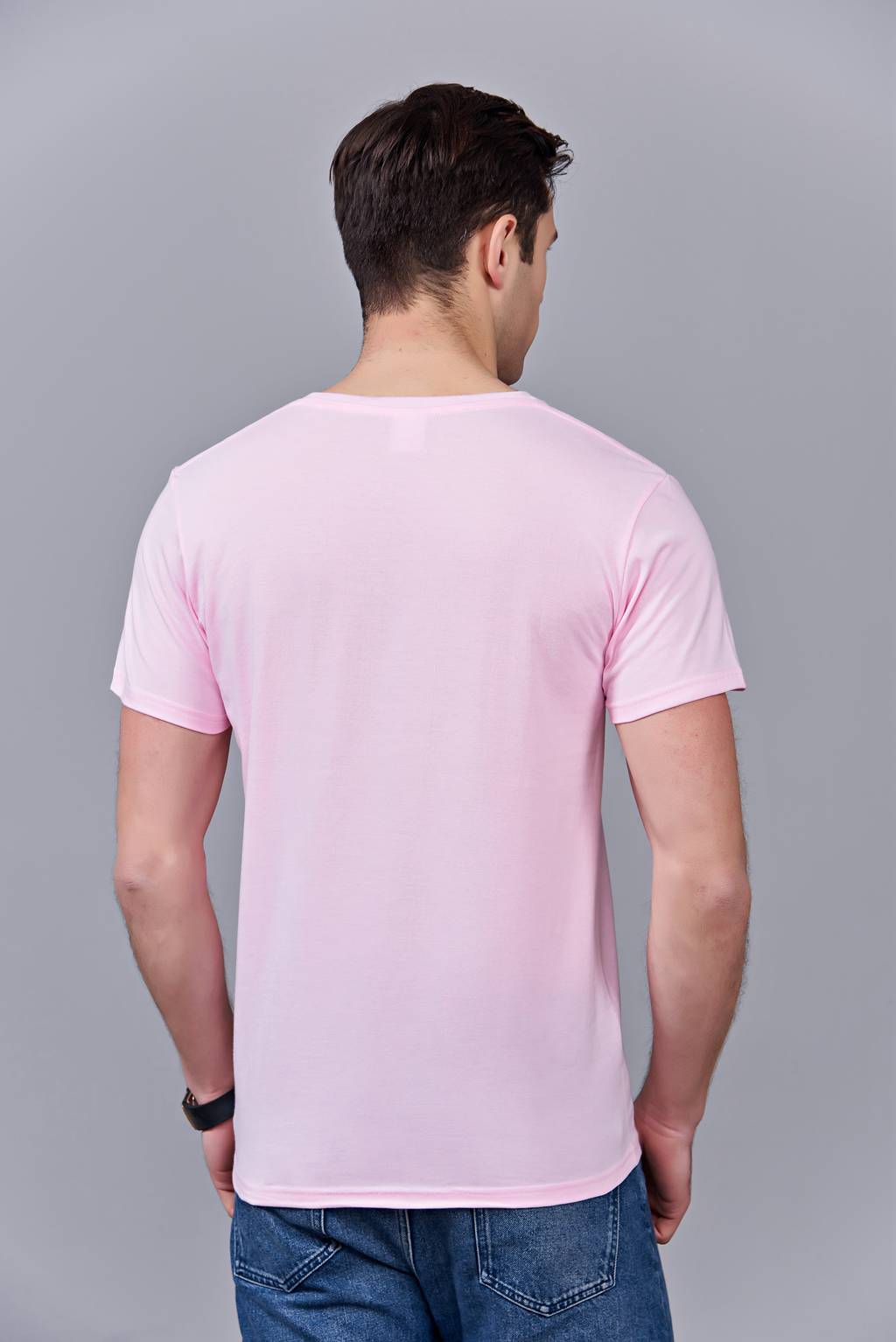 洋氣百搭親子裝 半袖顯瘦 速干圓領(lǐng)文化衫 春夏新品 粉色